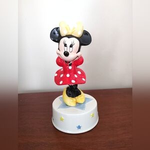 Minnie Mouse Figurine with Red Dress